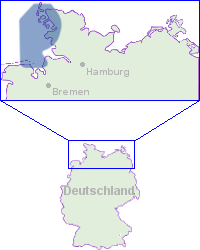 Kartendarstellung des Ausdehnungsbereiches vom Portal NSK Kartendarstellung des Ausdehnungsbereiches vom Portal NSK