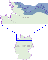 Kartendarstellung des Ausdehnungsbereiches vom Portal OSK Kartendarstellung des Ausdehnungsbereiches vom Portal OSK