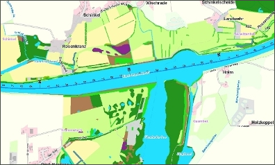 Bild: Biotoptypenkartierung an der Oststrecke des Nord-Ostsee-Kanals Bild: Biotoptypenkartierung an der Oststrecke des Nord-Ostsee-Kanals