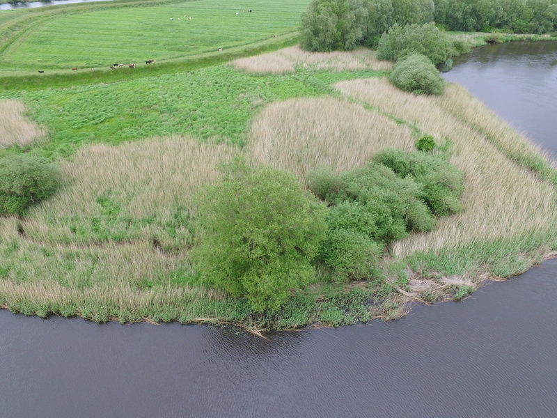 Das Bild zeigt Stör-Bild 12, Fotoausschnitt bei km 10,35. Das Bild zeigt Stör-Bild 12, Fotoausschnitt bei km 10,35.